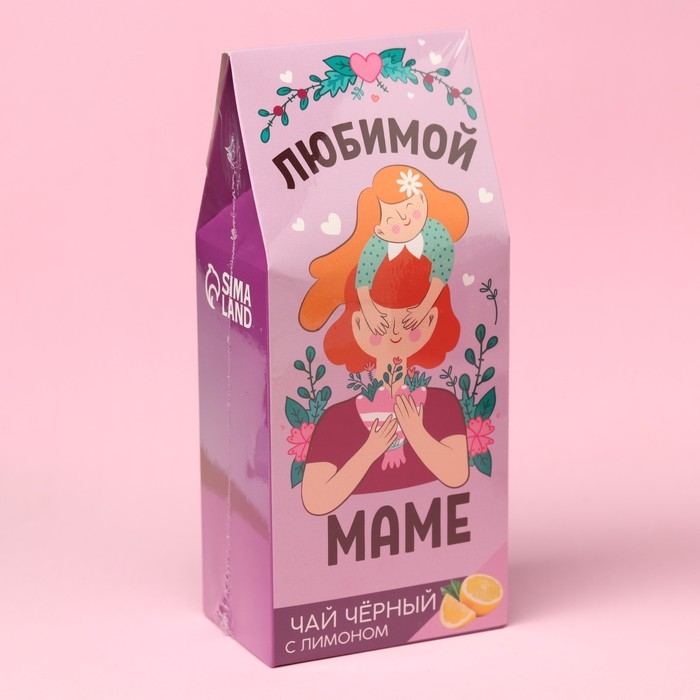 Чай чёрный «Маме», вкус: лимон, 100 г. Чай чёрный «Маме», вкус: лимон, 100 г.