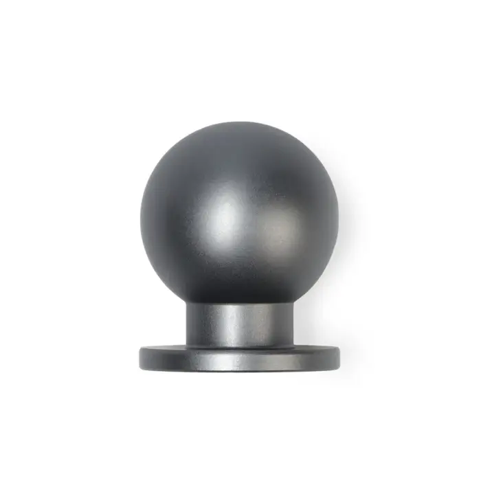 Ручка-кнопка CAPPIO RK146, d=25 мм, цвет графит