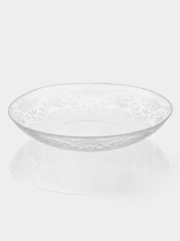 Набор тарелок Paşabah&ccedil;e &laquo;Лейси&raquo;, 215 мл, 6 шт., стекло, прозрачный