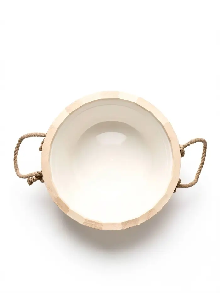 Ведро-запарник для бани и сауны &laquo;Термо&raquo;, 10 л, деревянное, пластмассовая вставка