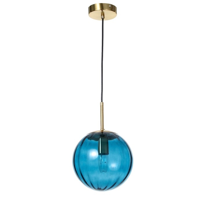 Светильник BayerLux 2481/1BL E27 40Вт синий 20х20х17.5-117 см Светильник BayerLux 2481/1BL E27 40Вт синий 20х20х17.5-117 см