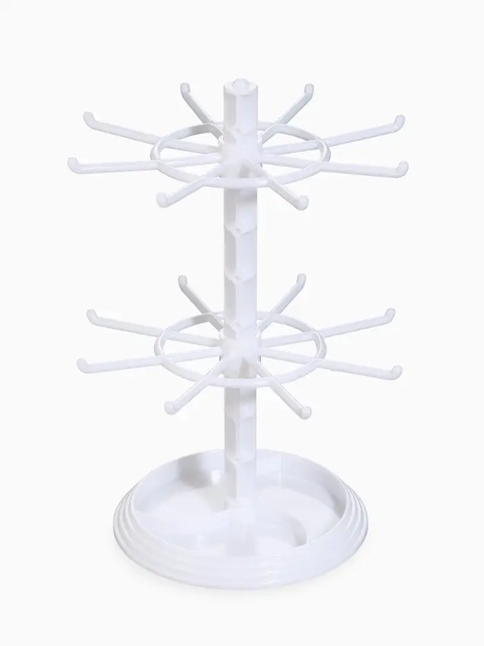 Подставка для украшений &laquo;QF. Карусель&raquo;, универсальная, 16&times;16&times;28 см, белая