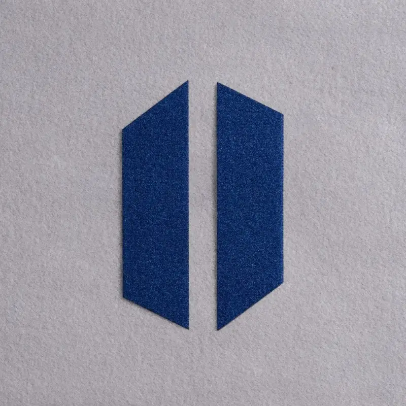 Основа Velkro L для крепления шевронов на липучке, синяя