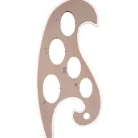 Набор лекало, 3 штуки