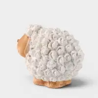 Фигурка декоративная &laquo;Кудрявая овечка&raquo;, полистоун, 10.7&times;6.5&times;7.5 см