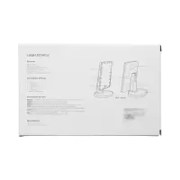 Зеркало KZ-06, подсветка, сенсорная кнопка, 22 диода, 26.5&times;16&times;12 см, 4хАА, чёрное