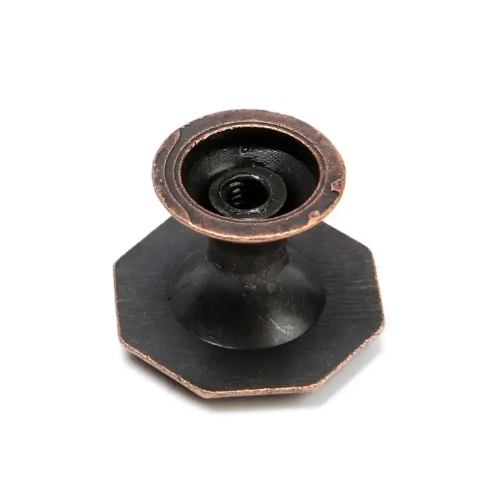 Ручка-кнопка ТУНДРА LIGHT РК034AC, цвет медь