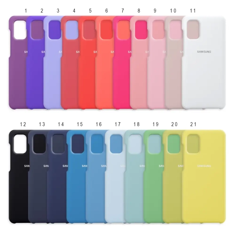 Чехол Samsung M51 Silicone Cover Чехол Samsung M51 Silicone Cover