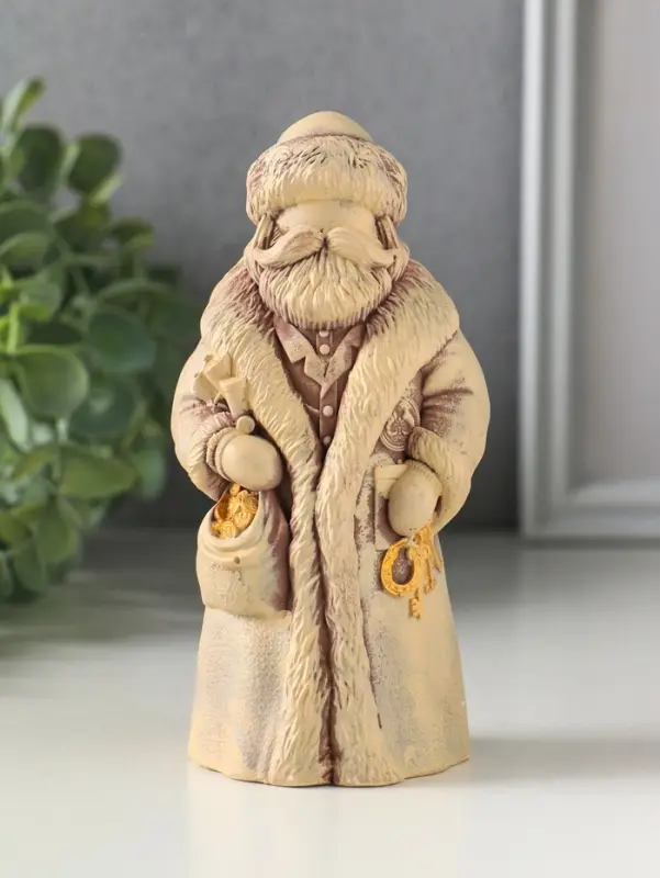Фигурка гипс &laquo;Купец&raquo;, 13&times;7 см, слоновая кость