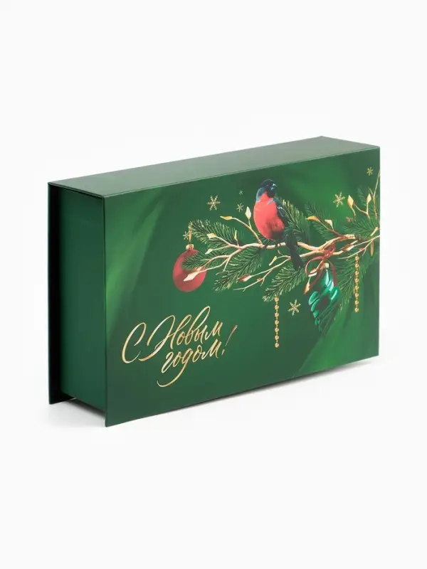 Коробка‒книга подарочная «Новогодняя», 20×12.5×5 см