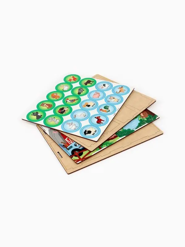 Сортер &laquo;Животные леса и фермы&raquo; Синий трактор