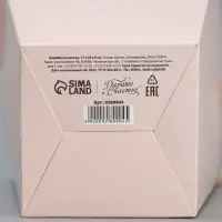 Переноска для цветов на лентах &laquo;Расцветай&raquo;, 17&times;25&times;9 см