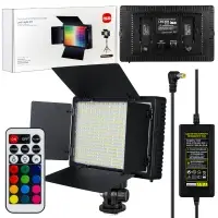 Светодиодная панель со шторками для фотосъемки LED-800 RGB ISA (10шт/кор)