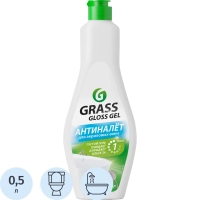 Средство для сантехники Grass Gloss Gel сл/кисл д/дел уход за акр мет 0,5л