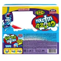 Сахарная конфета и жидкая карамель &laquo;Crazy щетка 2 в 1&raquo; 12 г&times;30 шт.*12 блоков