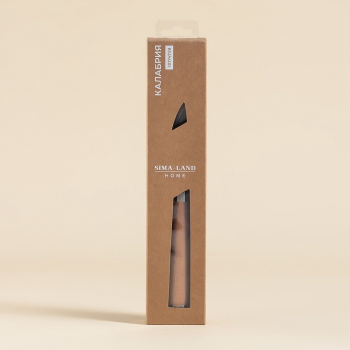 Нож кухонный овощной SL Home «Калабрия», нержавеющая сталь, 8,5 см, бежевый Нож кухонный овощной SL Home «Калабрия», нержавеющая сталь, 8,5 см, бежевый