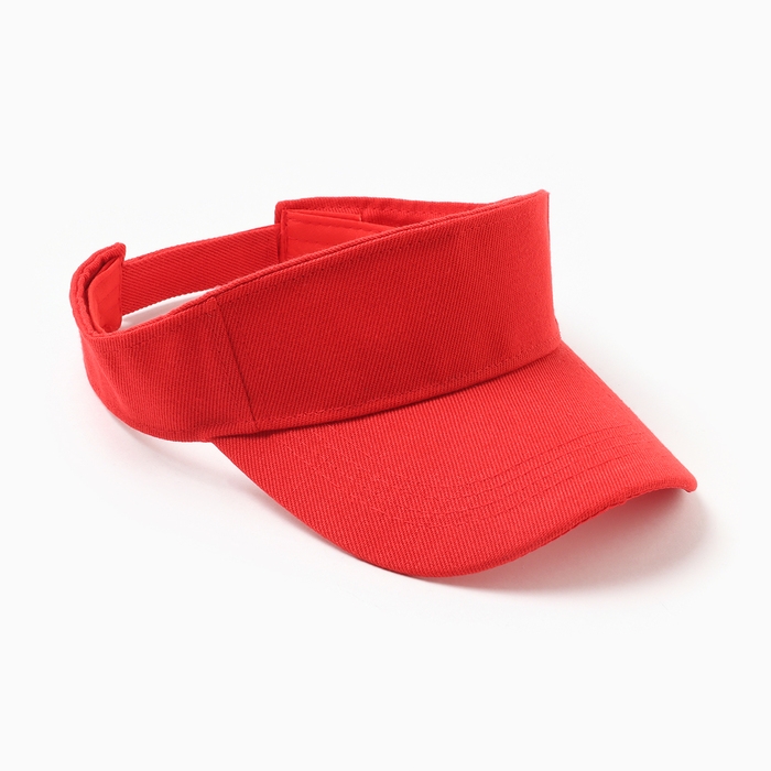 Козырек женский MINAKU, цвет красный, р-р 58