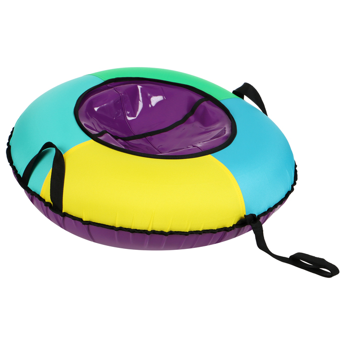 Тюбинг-ватрушка Winter Star «Вихрь», диаметр чехла 70 см, цвета МИКС Тюбинг-ватрушка Winter Star «Вихрь», диаметр чехла 70 см, цвета МИКС