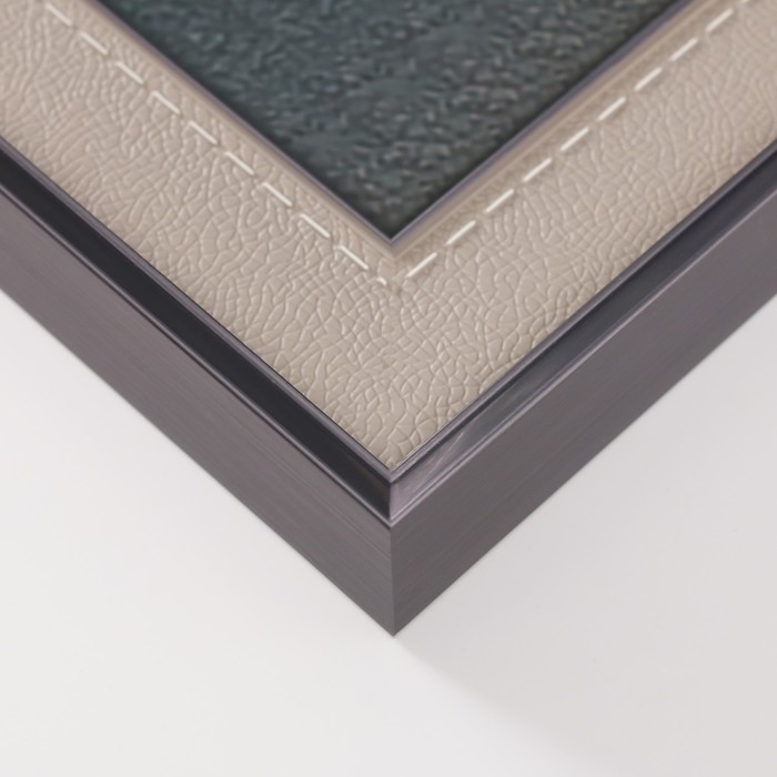 Фоторамка пластик формат А4 Фоторамка пластик формат А4 "Арети" серая 3,3х29,5х38 см