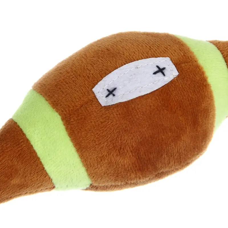 Игрушка для собак тм VETTA с пищалкой, мяч регби, п/э, 35*10см