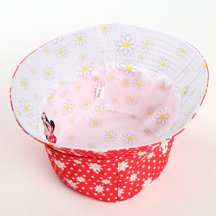 Панама детская для девочки, двухсторонняя, разме54-56 «»