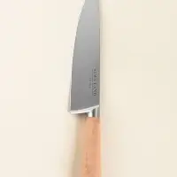 Нож кухонный шеф SL Home &laquo;Калабрия&raquo;, нержавеющая сталь, 20.5 см, бежевый