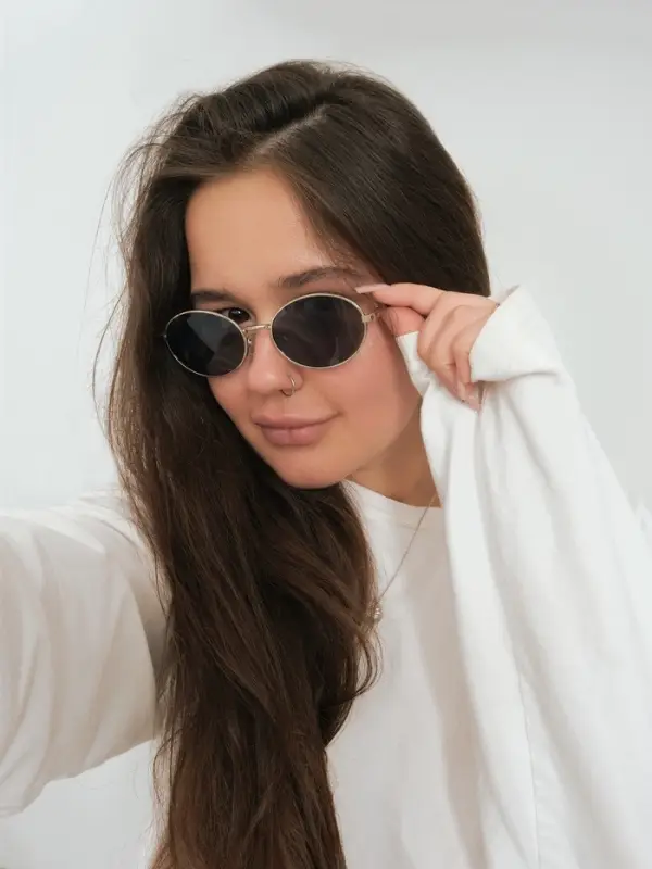 Очки солнцезащитные &laquo;OneSun. Овал&raquo;, uv 400, футляр, салфетка