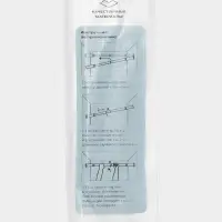 Карниз для ванной Доляна, телескопический, d=3.2 см, 70-120 см, стальной