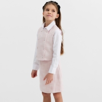 Жилетка для девочки, MINAKU :Party Dress, цвет розовый, рост 134 см
