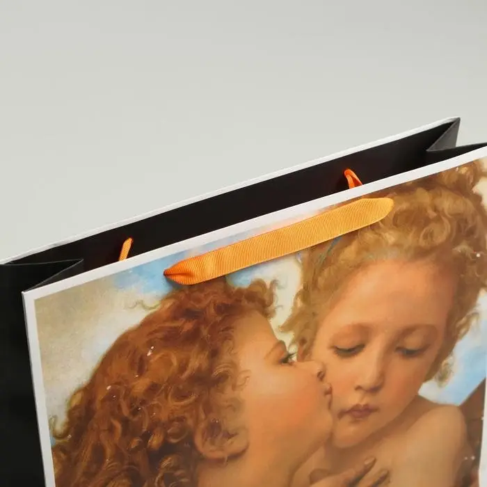 Пакет подарочный ламинированный, упаковка, Love, M 30 х 26 х 9 см