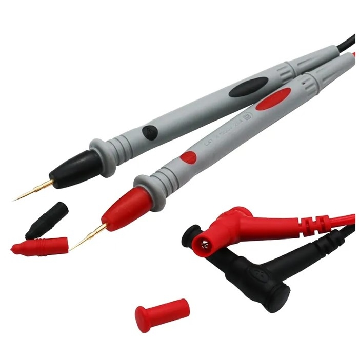 Щуп штыревой для цифрового мультиметра, 20 А, 1000 В, 90 см Щуп штыревой для цифрового мультиметра, 20 А, 1000 В, 90 см