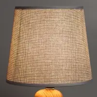 Абажур BayerLux &laquo;Кантри. Рогожка&raquo;, E27 или E14, серый, меланж, 18&times;18&times;15.5 см