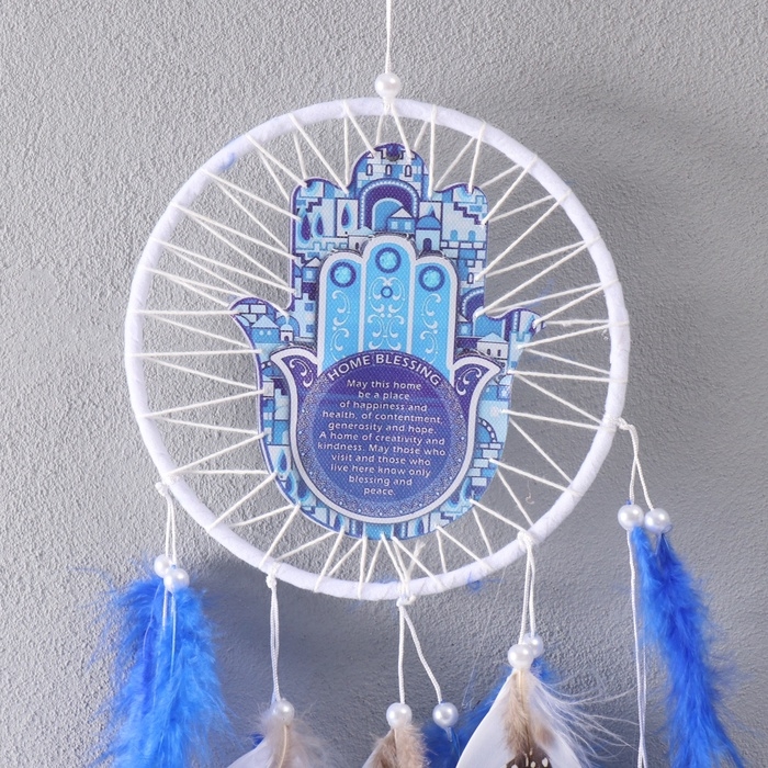 Ловец снов от сглаза Ловец снов от сглаза "Рука Фатимы" 47х15х0,7 см