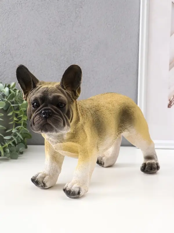 Копилка Копилка "Французский бульдог" 14х34х25 см, бежевый