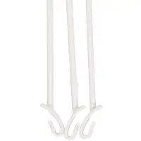 Подвес для кашпо "Ирис" 48 см, белый Подвес для кашпо "Ирис" 48 см, белый