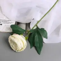 Цветы искусственные &laquo;Пион Пижон&raquo;, h=45 см, d=8 см, белые