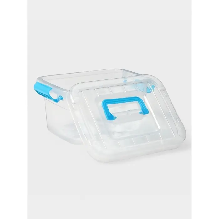 Контейнер для хранения Доляна, 20&times;15&times;10.5 см, крышка с ручкой на защёлке, МИКС