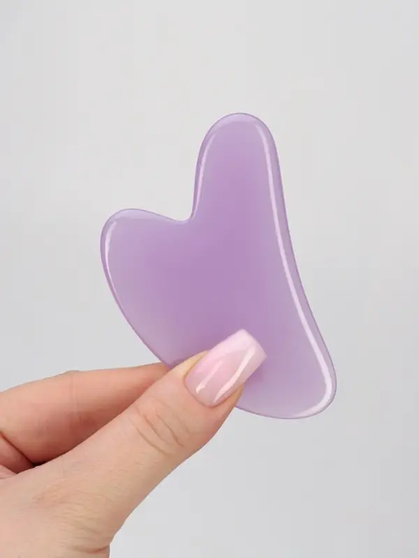 Массажёр гуаша &laquo;Сердце&raquo;, 8.5&times;5.5 см, МИКС