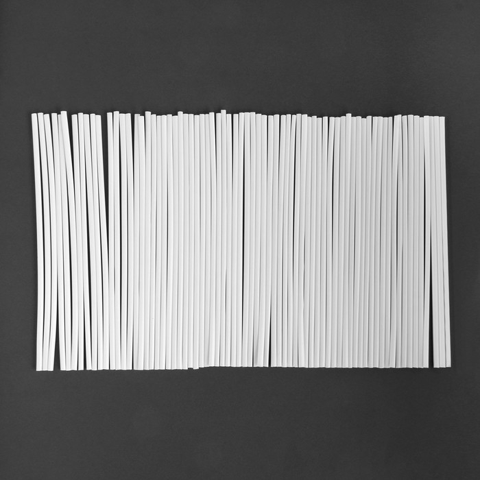 Декоративные накладки на спицы мотоцикла, 23×0,5 см, белый, набор 72 шт