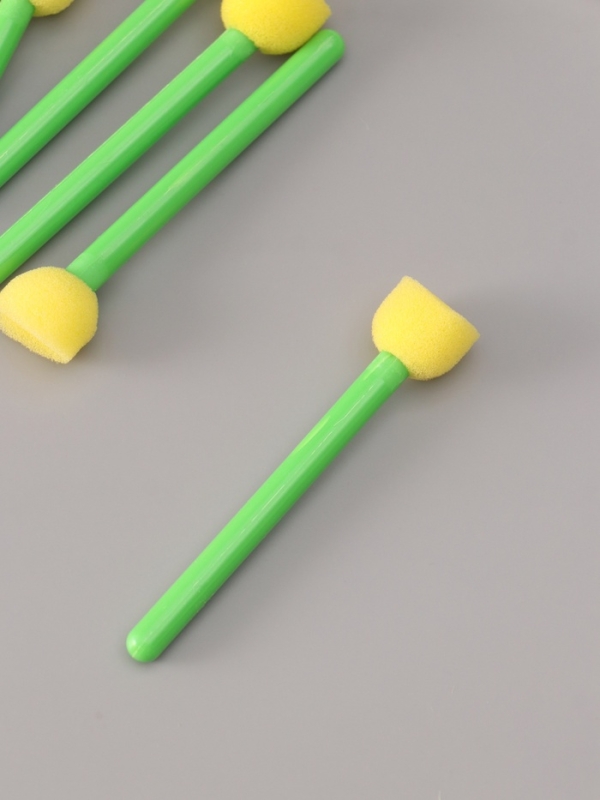 Набор кистей для рисования - спонжей, 8 шт 10х2 см Набор кистей для рисования - спонжей, 8 шт 10х2 см