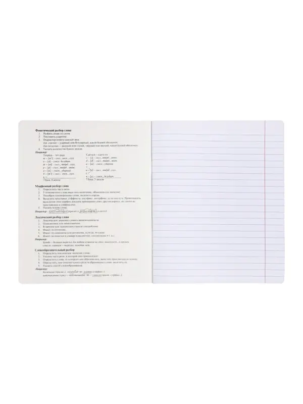 Комплект 12 предметных тетрадей 48 листов, справочная информация, 60гр, Отражения