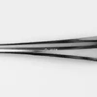 Ложка столовая, длина 19.8 см, толщина 1.2 мм, упрощённой обработки, цвет серебряный