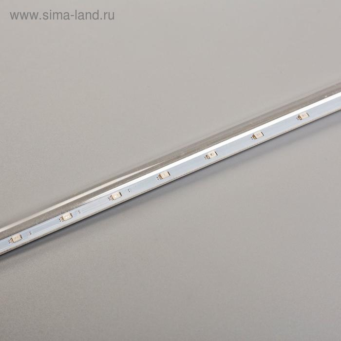 Гирлянда «Сосульки» 3 × 0.5 м, IP44, прозрачная нить, 288 LED, свечение мульти с эффектом стекания, 12 В