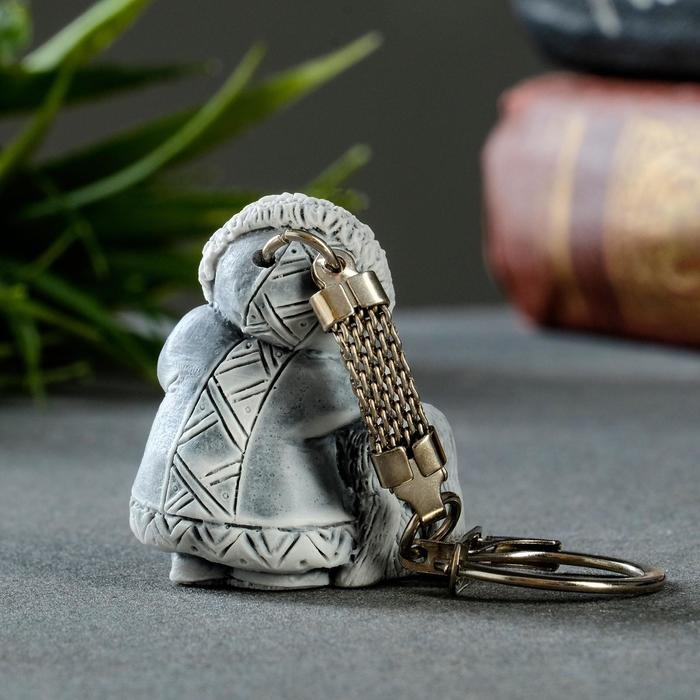 Брелок  Брелок "Девочка с олененком" 4см