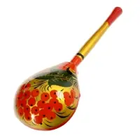 Кухня. Ложка большая расписная хохлома арт.Р-45/793 (РНИ)