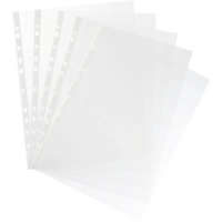 Файл-вкладыш А4 45 мкм Выбор есть Элементари, гладкий, с перф., 100шт/уп