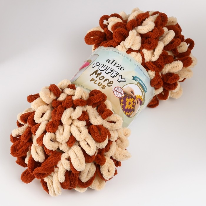 Пряжа "Puffy More Plus" 100 % микрополиэстер 11м/250г  (8010)