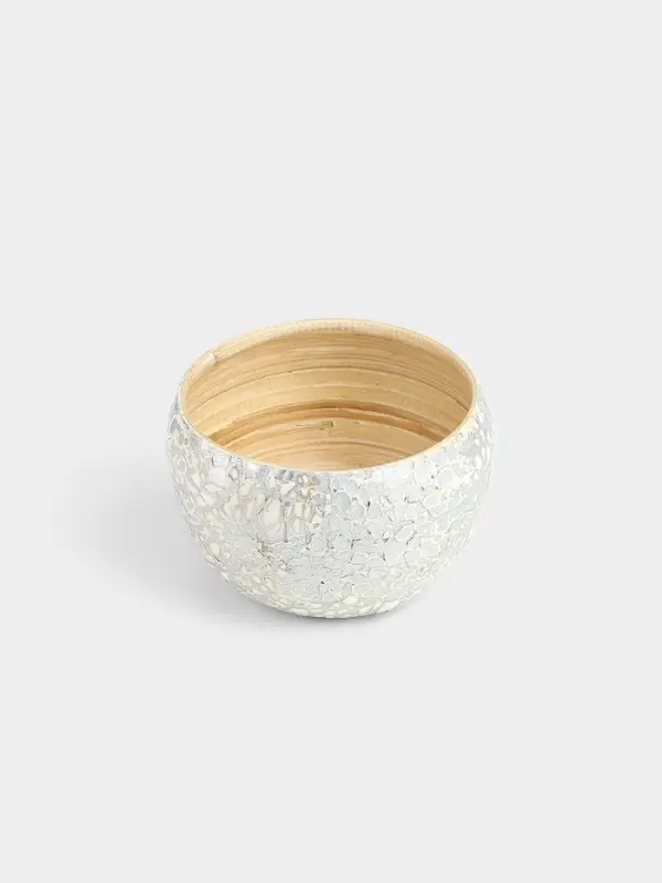 Ваза, 15&times;15&times;9 см, бамбук