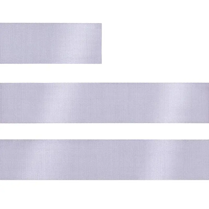 Лента сатиновая Satin 20 L, серая, 110 см Лента сатиновая Satin 20 L, серая, 110 см