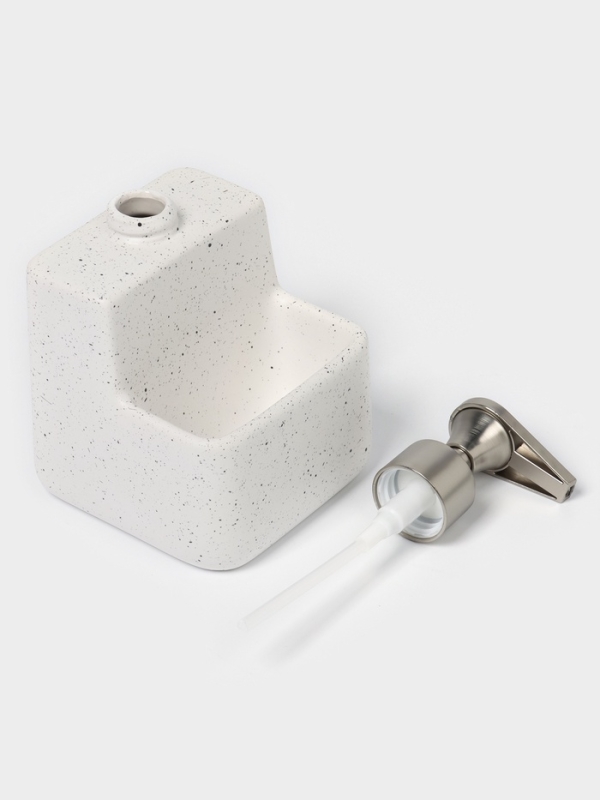 Дозатор для моющего средства с подставкой для губки Дозатор для моющего средства с подставкой для губки